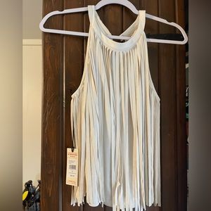 Idyllwind Ivory Fringe Top